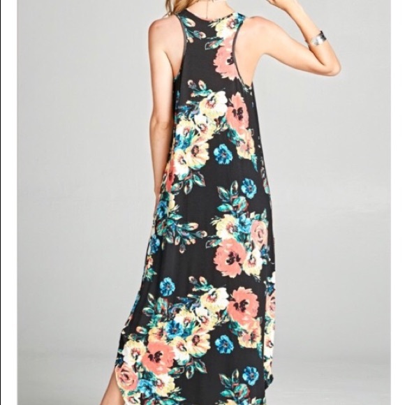 Cute Floral Maxi Dress! - Picture 2 of 5